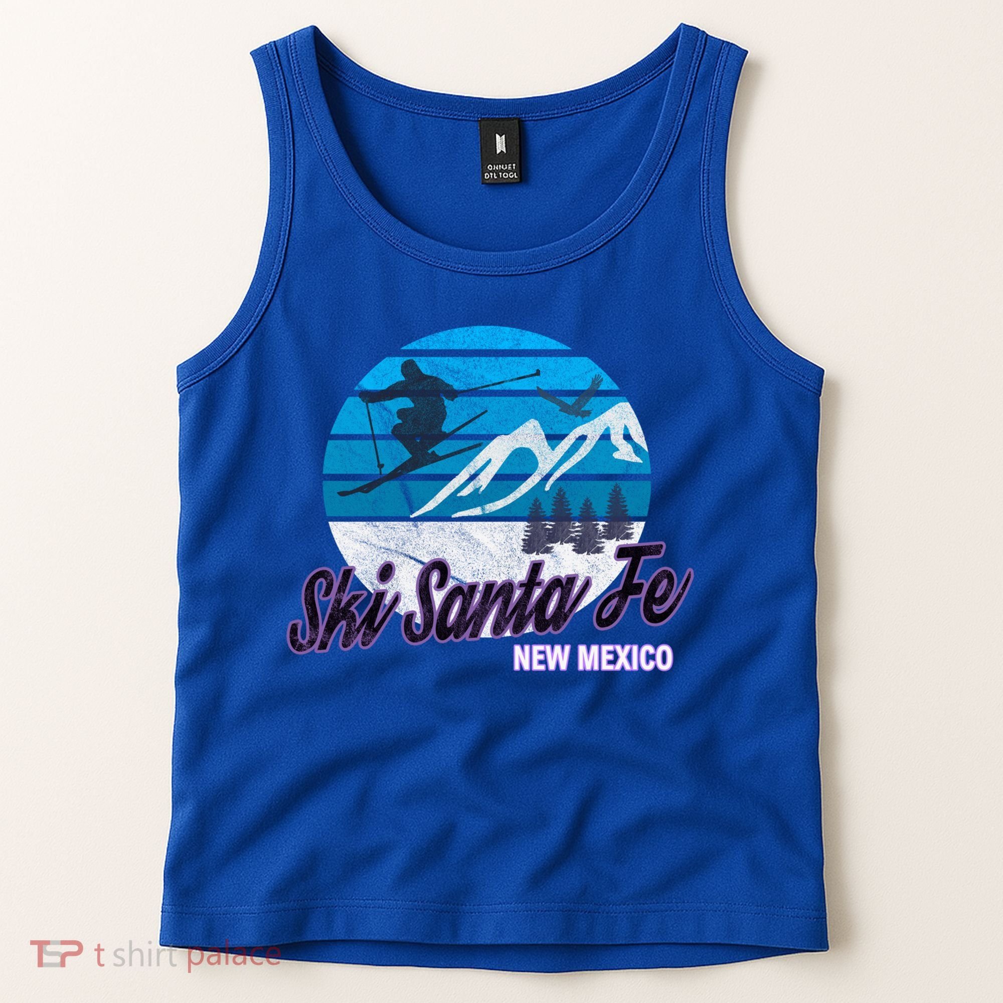 Ski Santa Fe New Mexico Usa Ski Resort Snowboarding Skiing Gift Tank Top