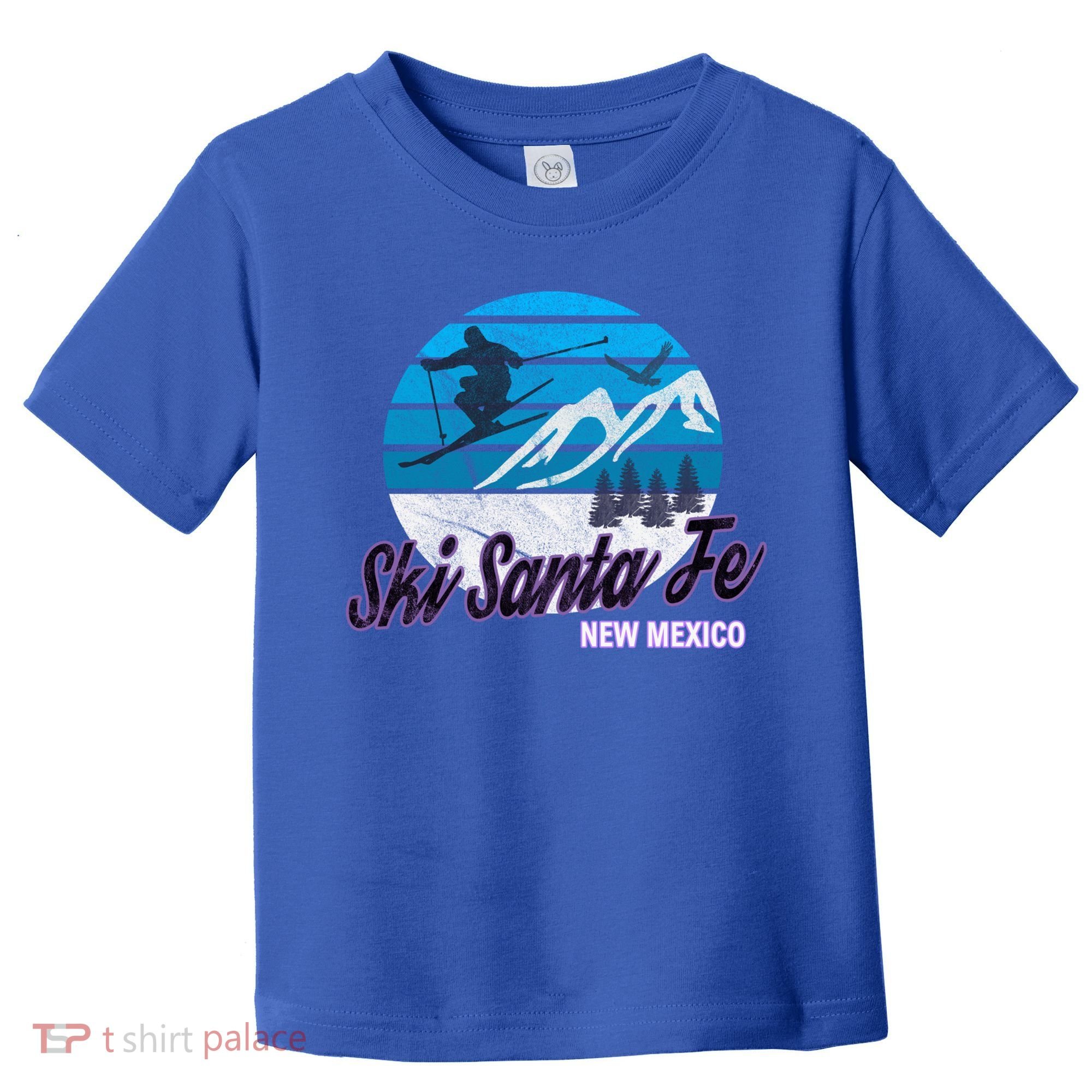 Ski Santa Fe New Mexico Usa Ski Resort Snowboarding Skiing Gift Toddler T-Shirt