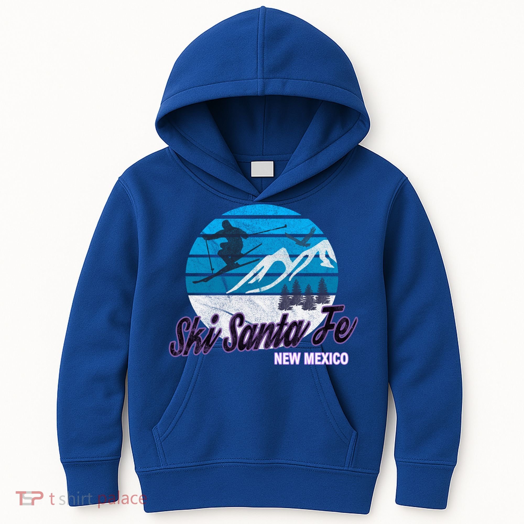Ski Santa Fe New Mexico Usa Ski Resort Snowboarding Skiing Gift Kids Hoodie