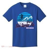 Ski Santa Fe New Mexico Usa Ski Resort Snowboarding Skiing Gift Kids T-Shirt thumb 0
