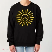 Sunshine Smile Face Sun Women's Sweatshirt thumb 0