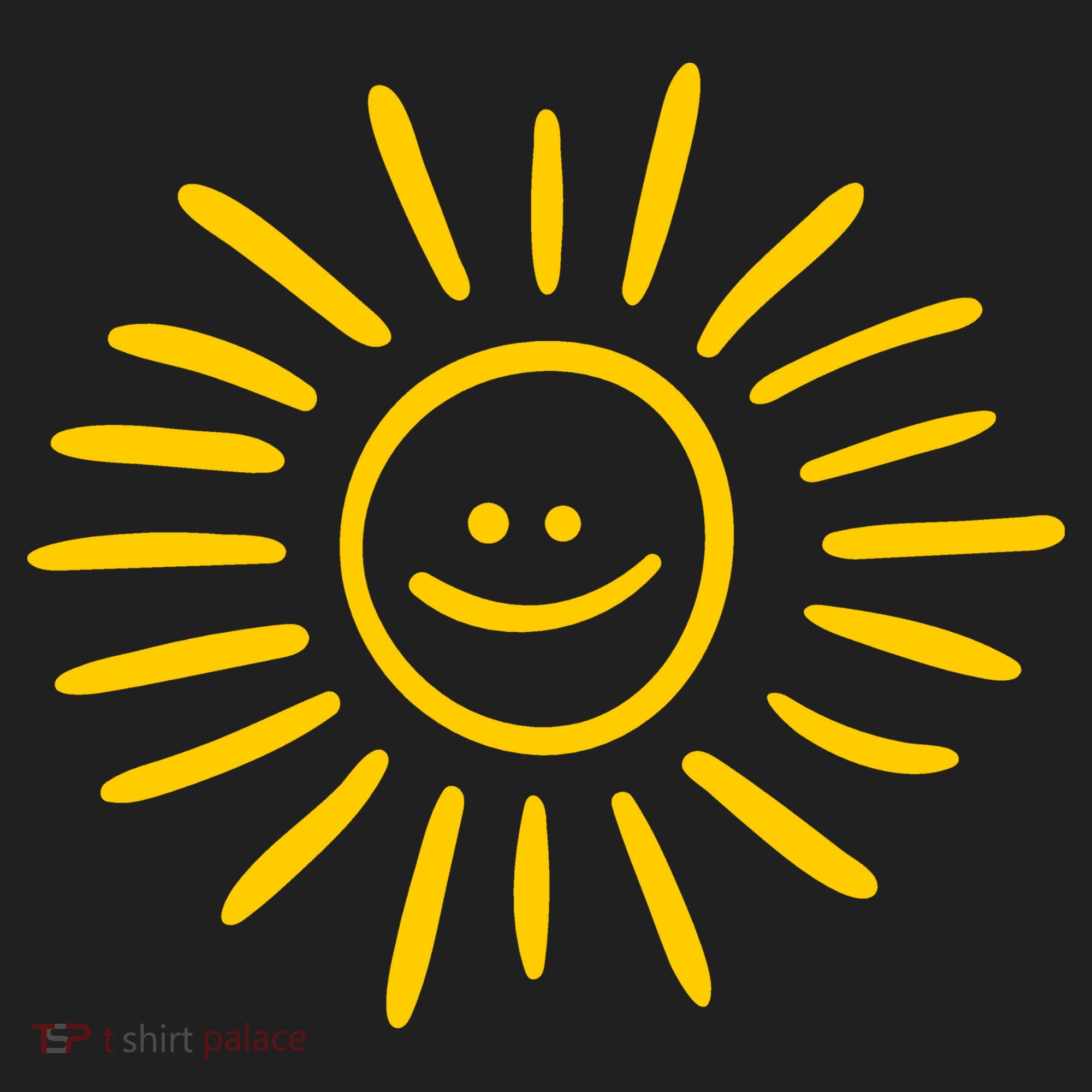 Sunshine Smile Face Sun Women's Sweatshirt