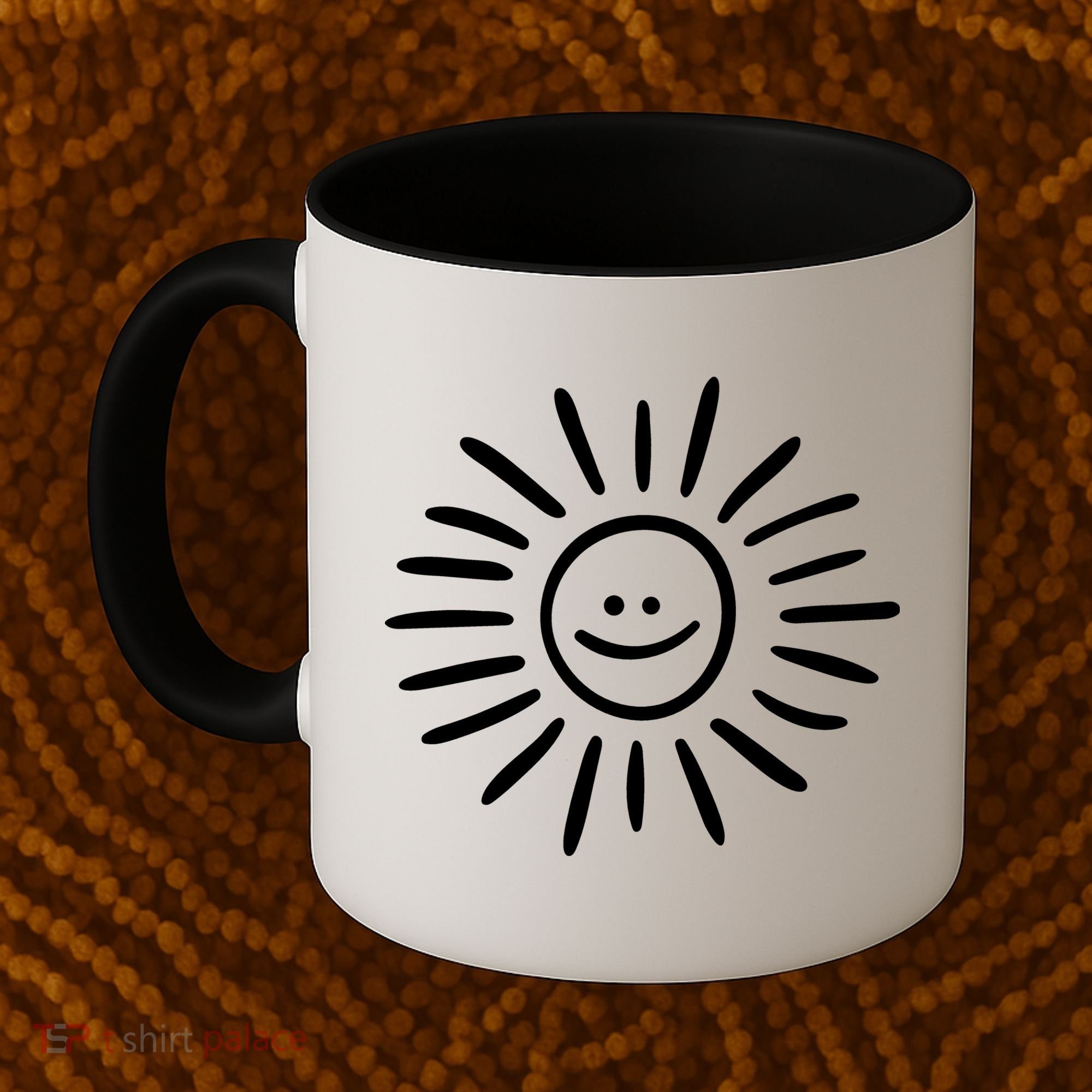 Sunshine Smile Face Sun Coffee Mug