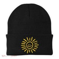 Sunshine Smile Face Sun Beanie thumb 0