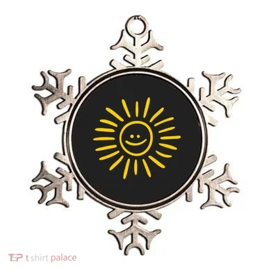 Sunshine Smile Face Sun Ornament