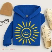 Sunshine Smile Face Sun Hoodie thumb 4