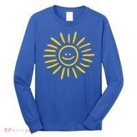 Sunshine Smile Face Sun Long Sleeve Shirt thumb 0