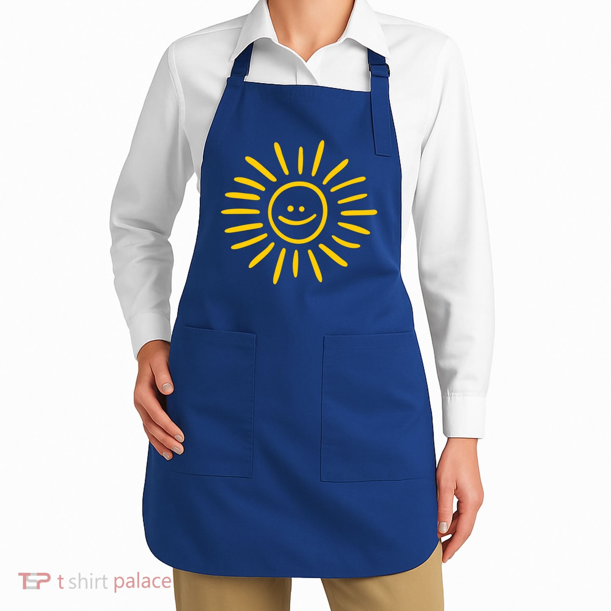 Sunshine Smile Face Sun Apron