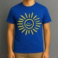 Sunshine Smile Face Sun T-Shirt thumb 3