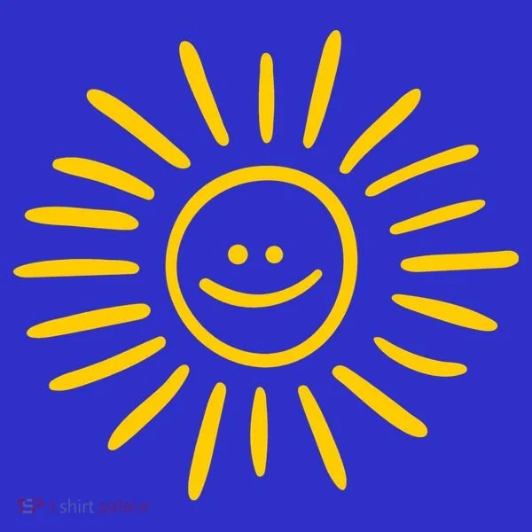 Sunshine Smile Face Sun Women's Long Sleeve Shirt