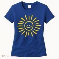 Sunshine Smile Face Sun Women's T-Shirt thumb 0