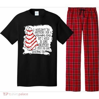Sketchy Stuff for Some Christmas Tree Cakes Classic Pajama Set