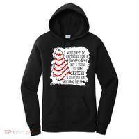 Sketchy Stuff for Some Christmas Tree Cakes Classic Women's Hoodie thumb 0