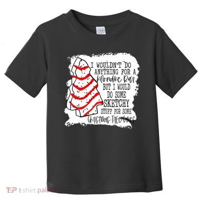 Sketchy Stuff for Some Christmas Tree Cakes Classic Toddler T-Shirt