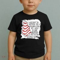Sketchy Stuff for Some Christmas Tree Cakes Classic Toddler T-Shirt thumb 2