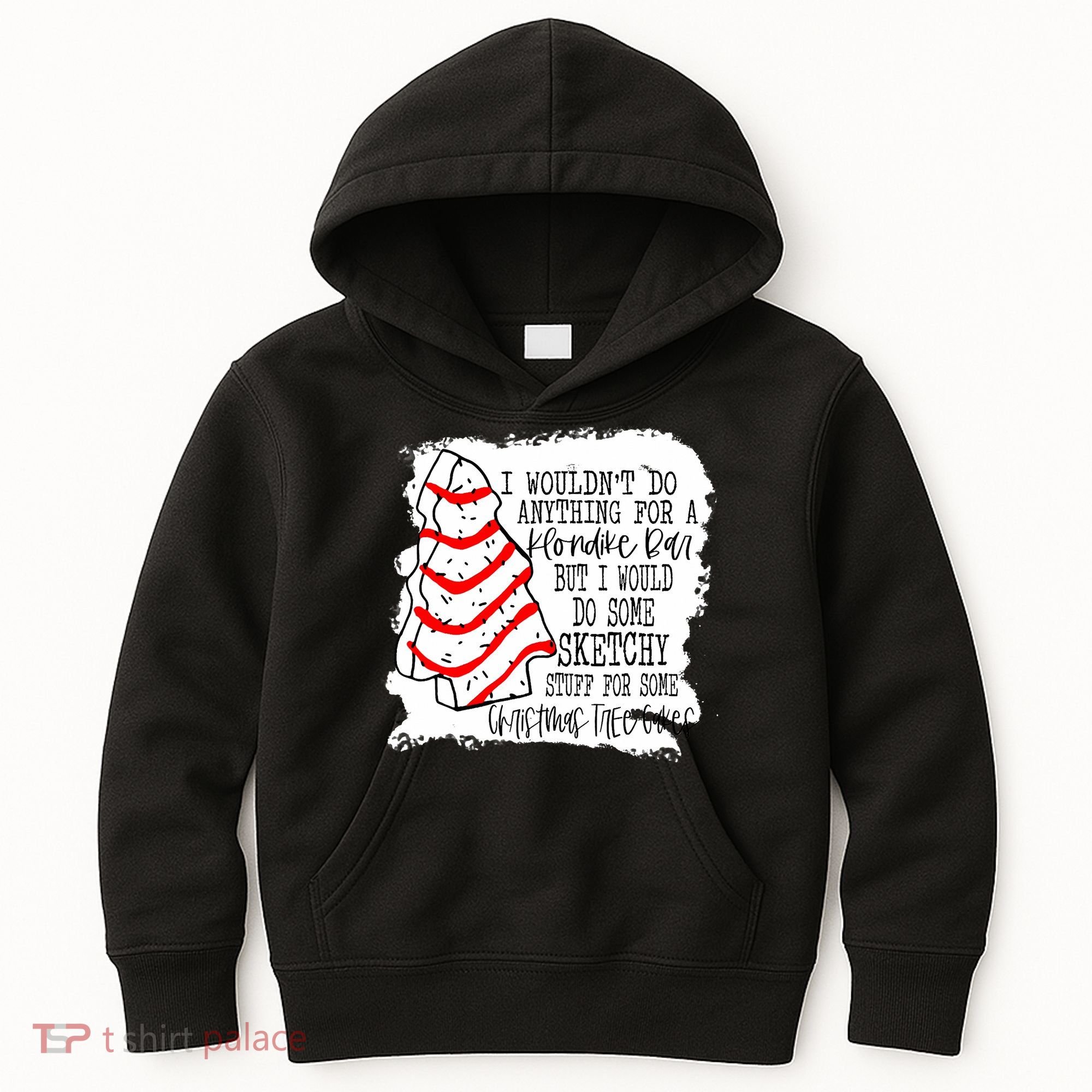 Sketchy Stuff for Some Christmas Tree Cakes Classic Kids Hoodie
