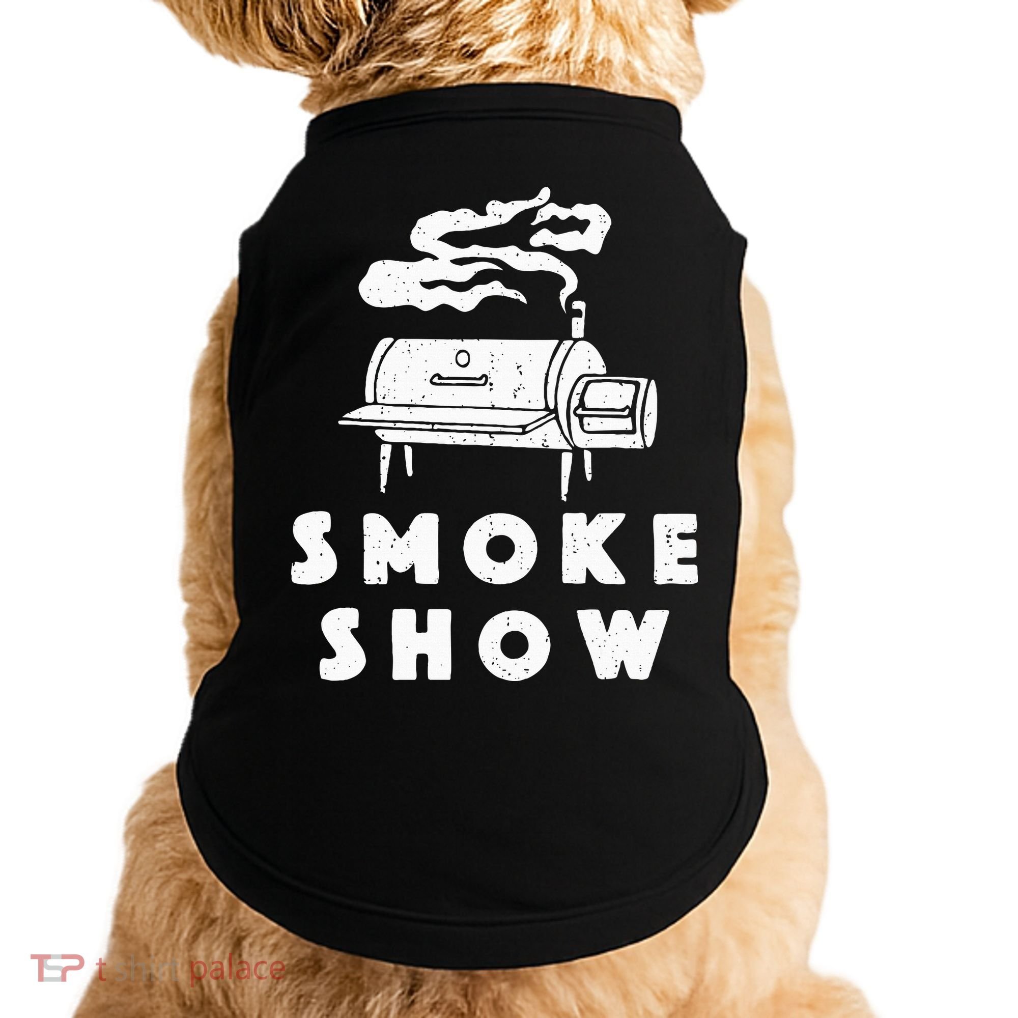 Smoke Show Funny BBQ Grilling Meat Grill Burnt Ends Barbecue Doggie Tank