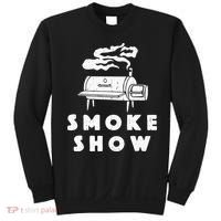 Smoke Show Funny BBQ Grilling Meat Grill Burnt Ends Barbecue Sweatshirt thumb 0