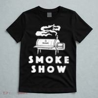 Smoke Show Funny BBQ Grilling Meat Grill Burnt Ends Barbecue T-Shirt thumb 5