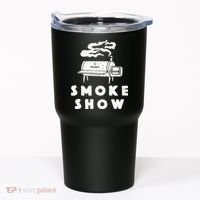 Smoke Show Funny BBQ Grilling Meat Grill Burnt Ends Barbecue Tumbler thumb 0