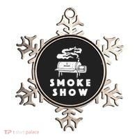 Smoke Show Funny BBQ Grilling Meat Grill Burnt Ends Barbecue Ornament thumb 0