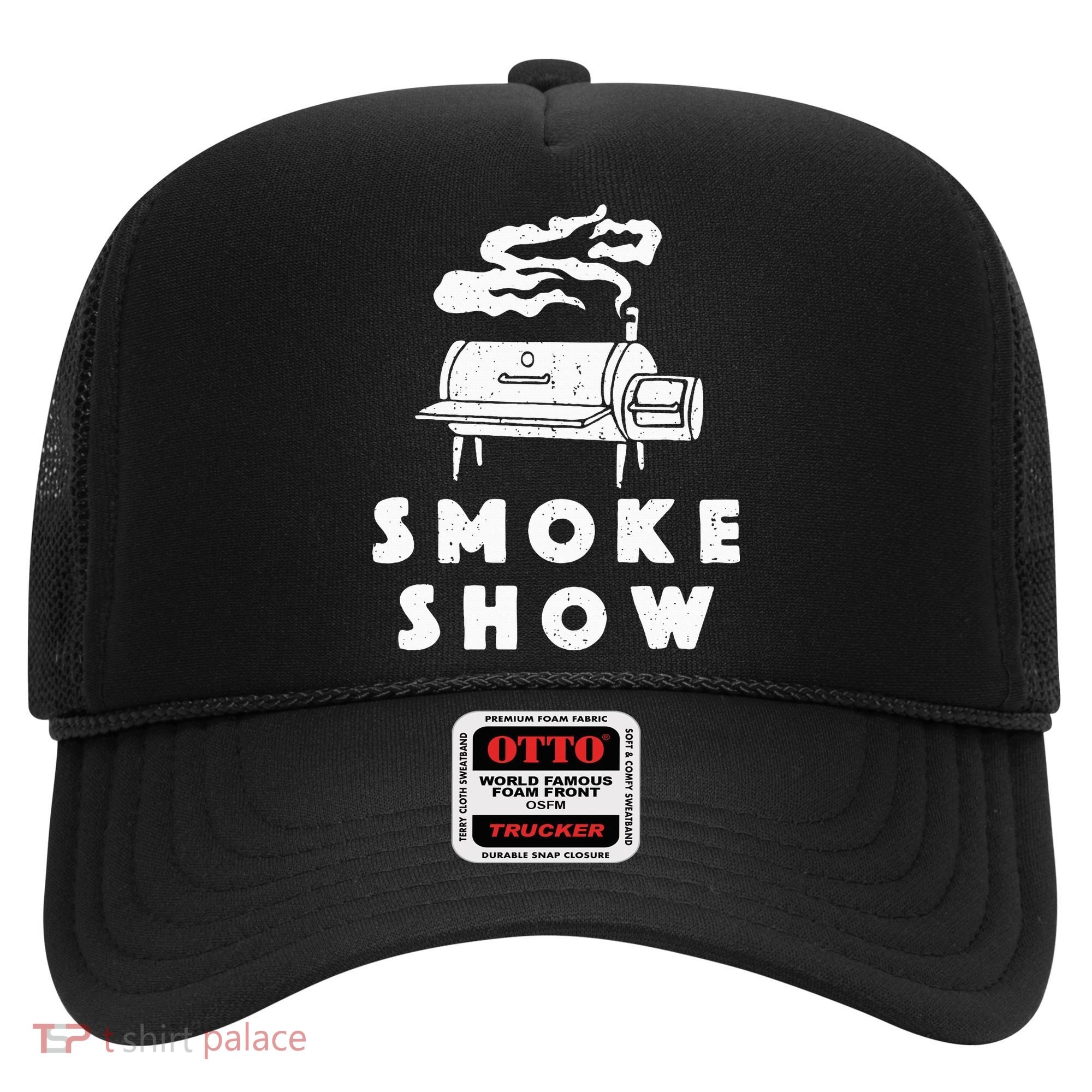 Smoke Show Funny BBQ Grilling Meat Grill Burnt Ends Barbecue Hat