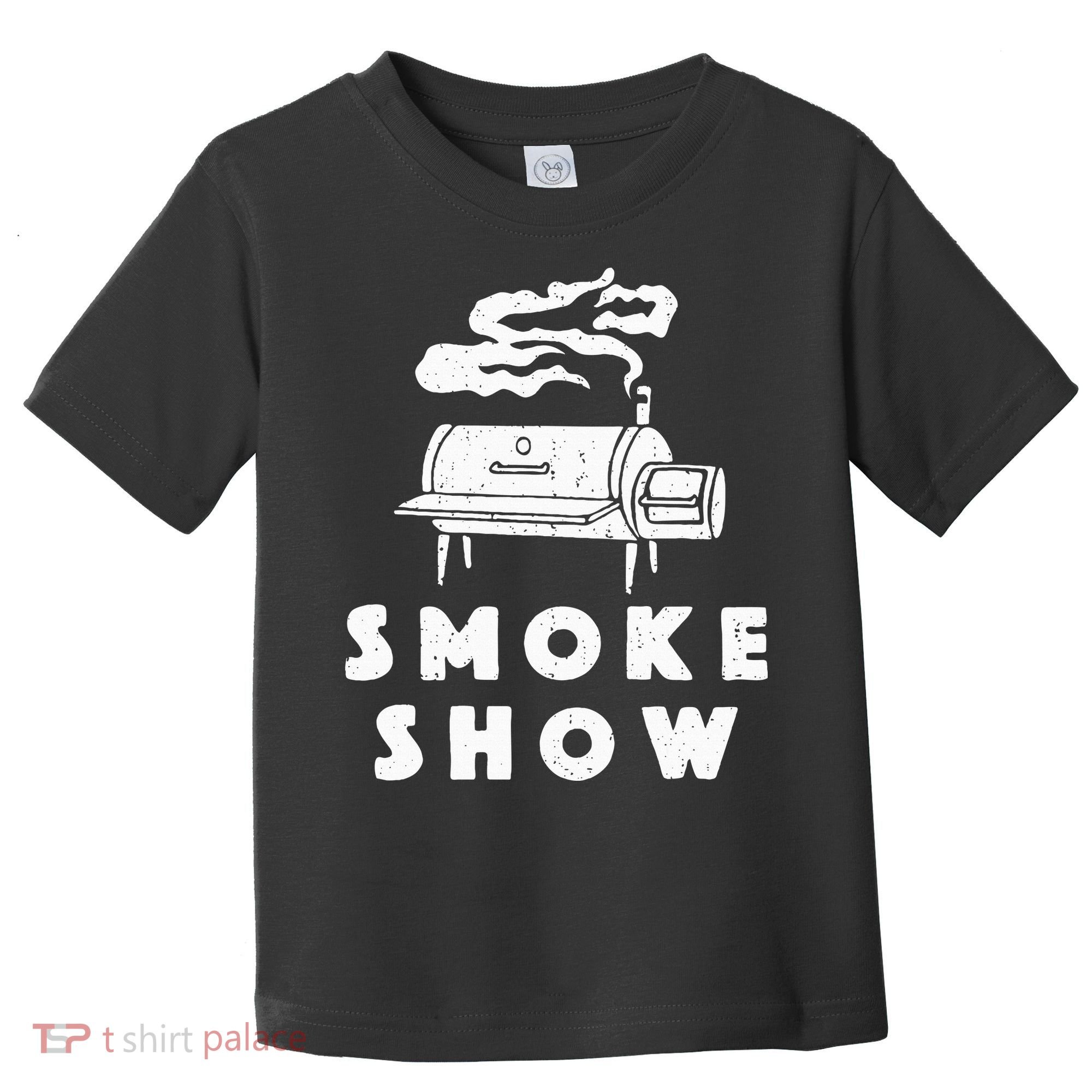 Smoke Show Funny BBQ Grilling Meat Grill Burnt Ends Barbecue Toddler T-Shirt