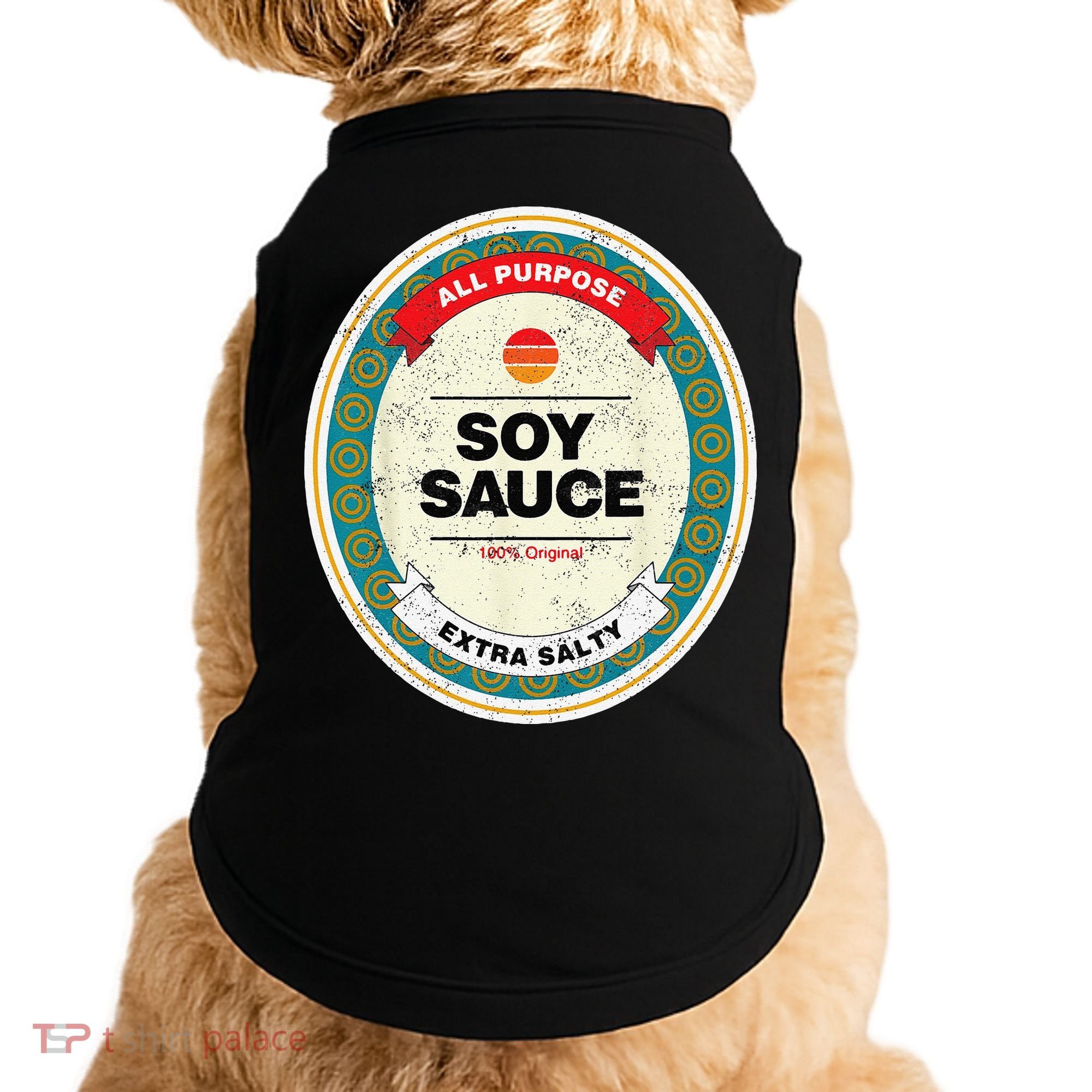 Soy Sauce Funny Halloween Costume Doggie Tank