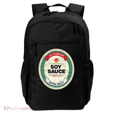 Soy Sauce Funny Halloween Costume Backpack