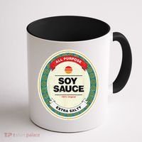 Soy Sauce Funny Halloween Costume Coffee Mug thumb 1