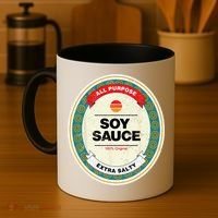 Soy Sauce Funny Halloween Costume Coffee Mug thumb 4