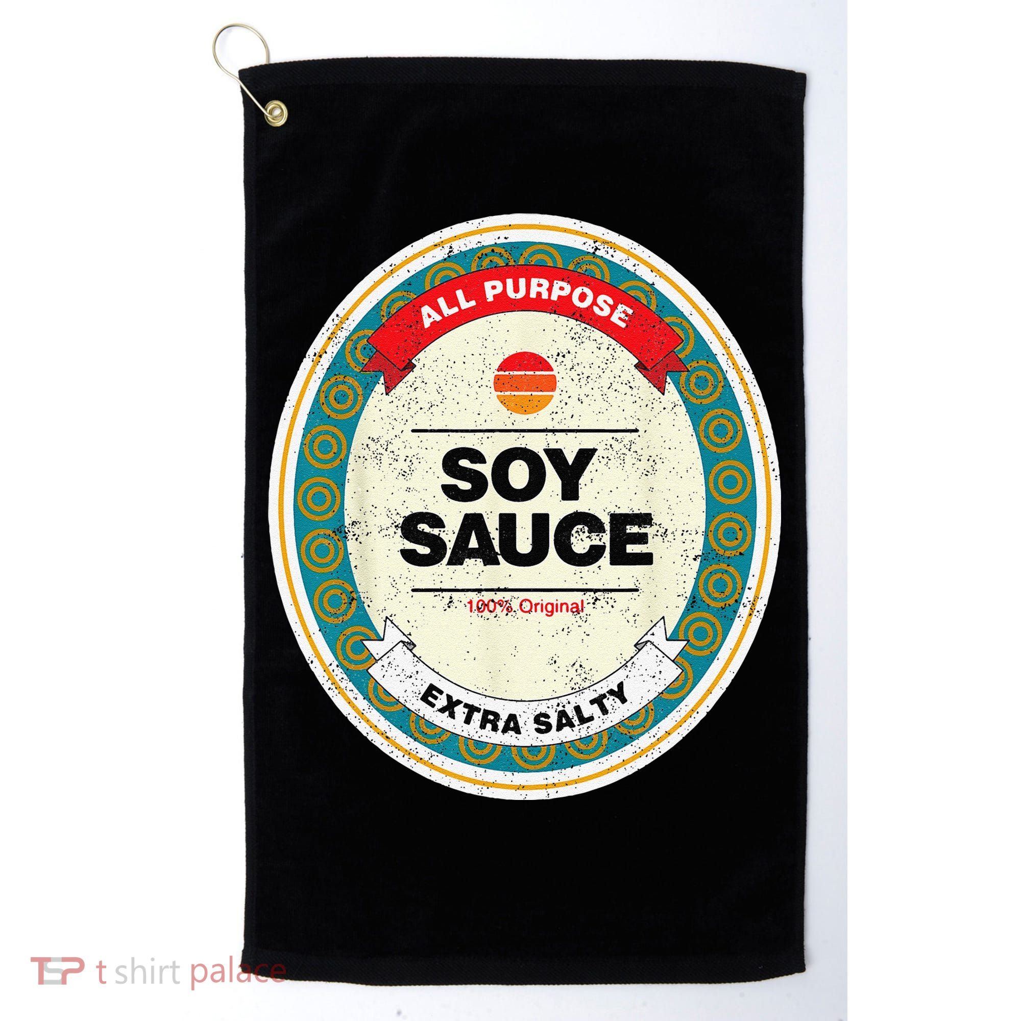 Soy Sauce Funny Halloween Costume Golf Towel