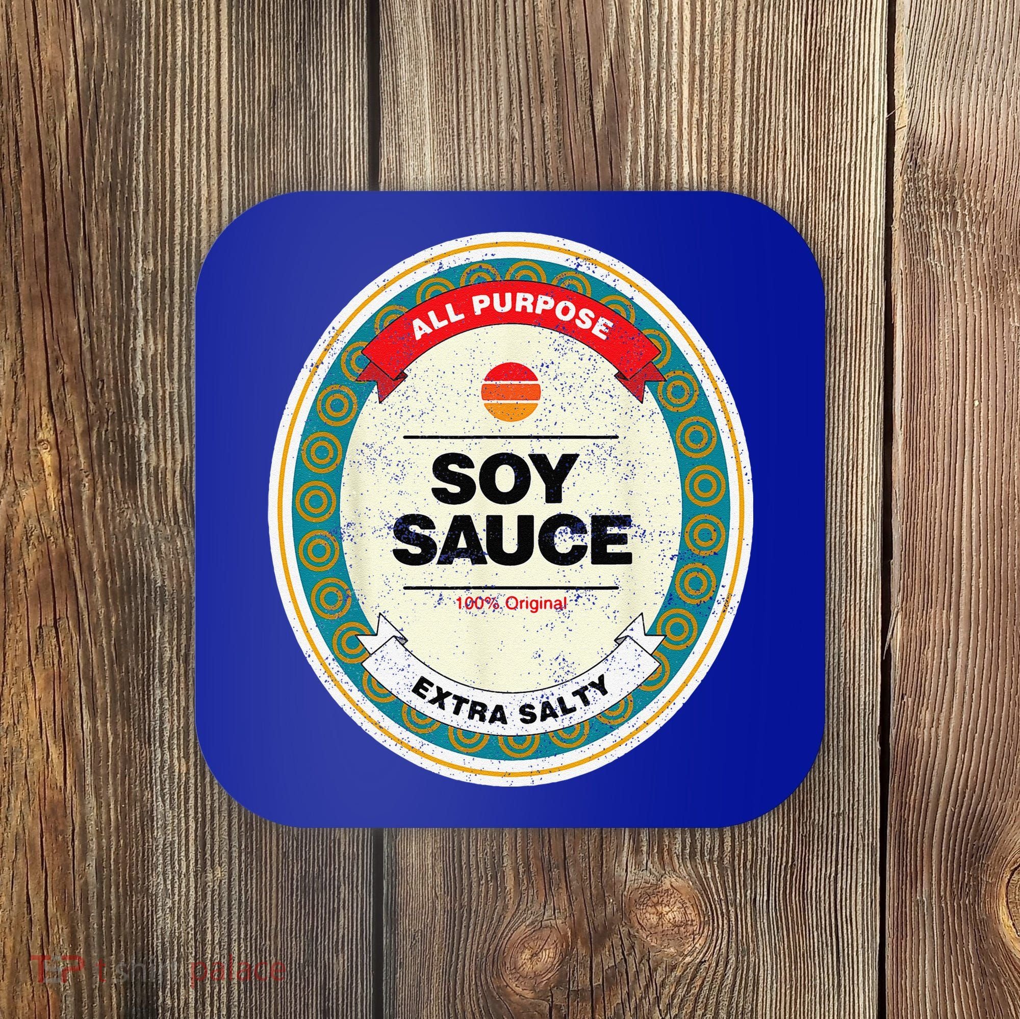 Soy Sauce Funny Halloween Costume Coaster