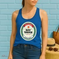 Soy Sauce Funny Halloween Costume Women's Tank Top thumb 2