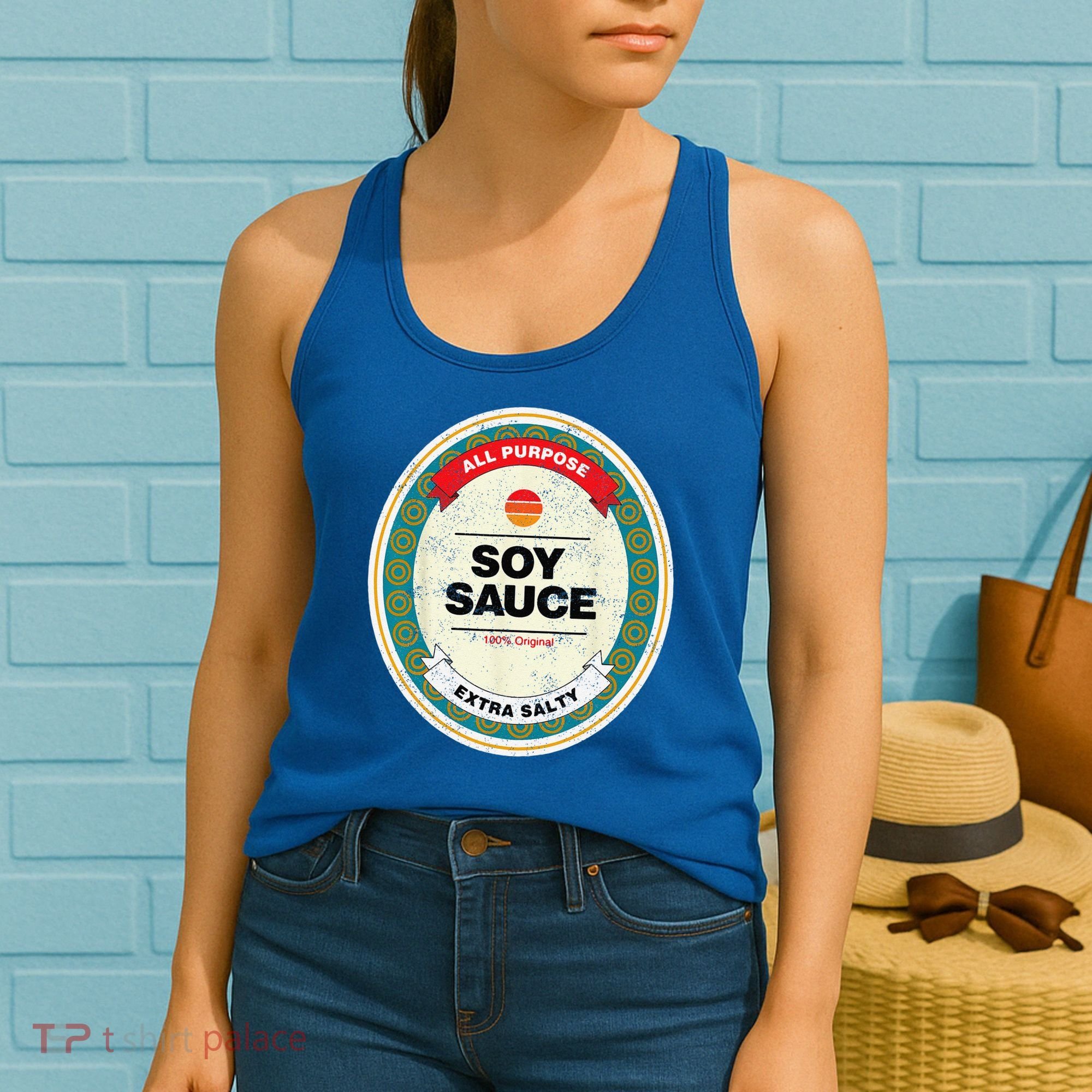 Soy Sauce Funny Halloween Costume Women's Tank Top
