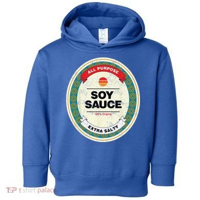 Soy Sauce Funny Halloween Costume Toddler Hoodie