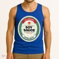 Soy Sauce Funny Halloween Costume Tank Top thumb 3