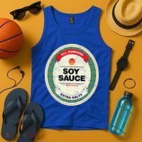 Soy Sauce Funny Halloween Costume Tank Top thumb 4