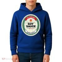 Soy Sauce Funny Halloween Costume Kids Hoodie thumb 4