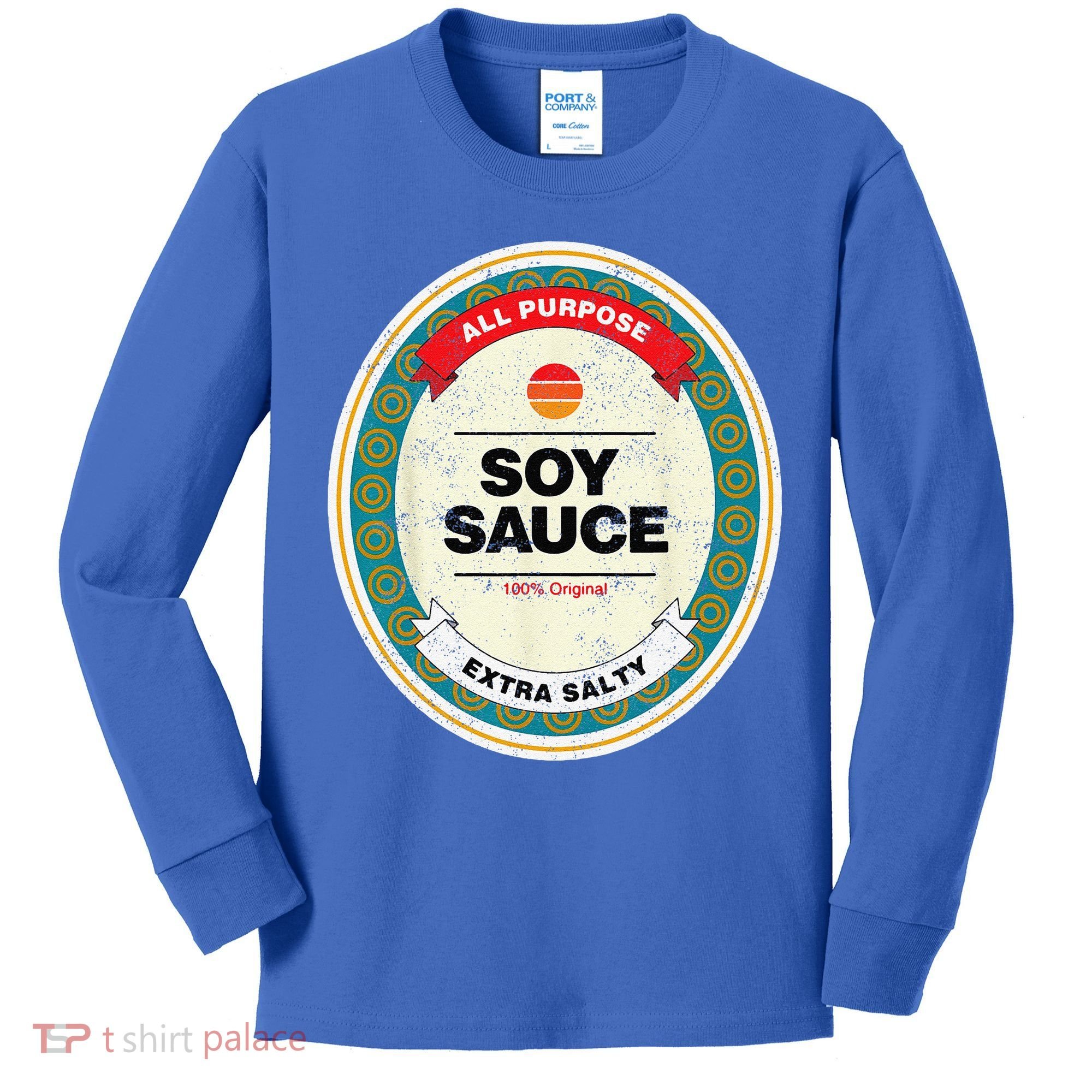 Soy Sauce Funny Halloween Costume Kids Long Sleeve Shirt