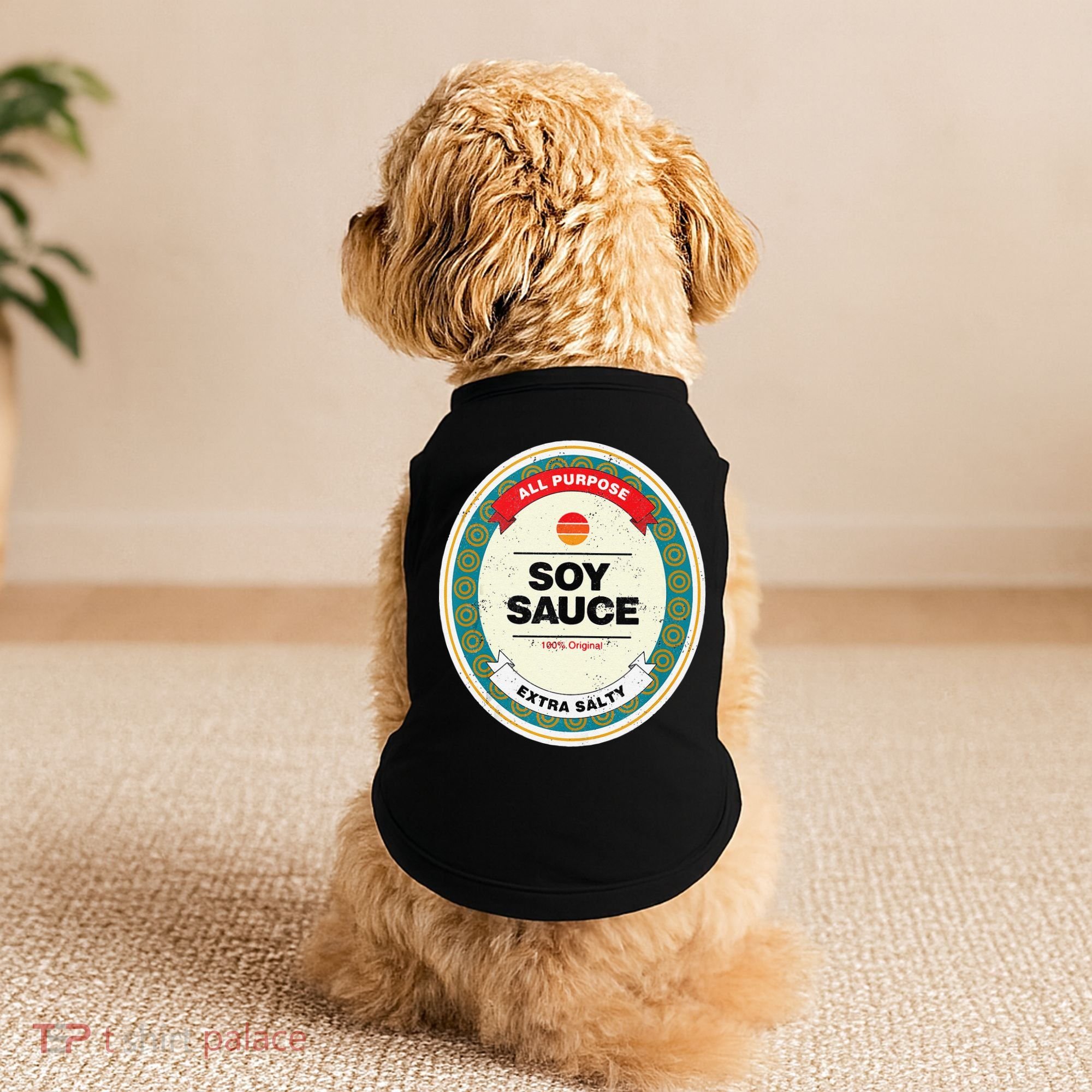 Soy Sauce Funny Halloween Costume Doggie Tank