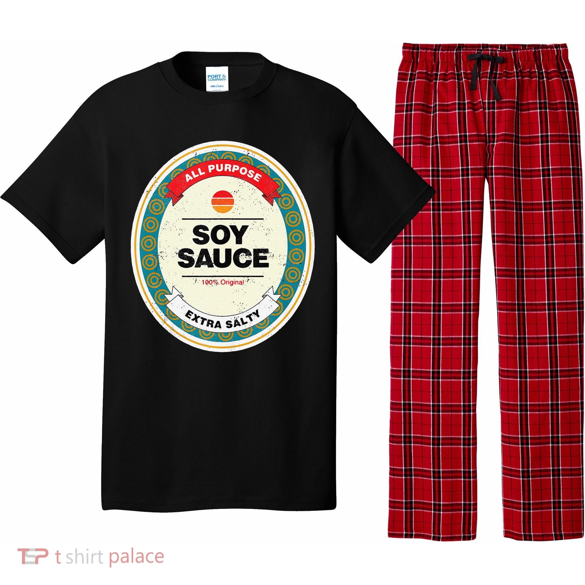 Soy Sauce Funny Halloween Costume Pajama Set