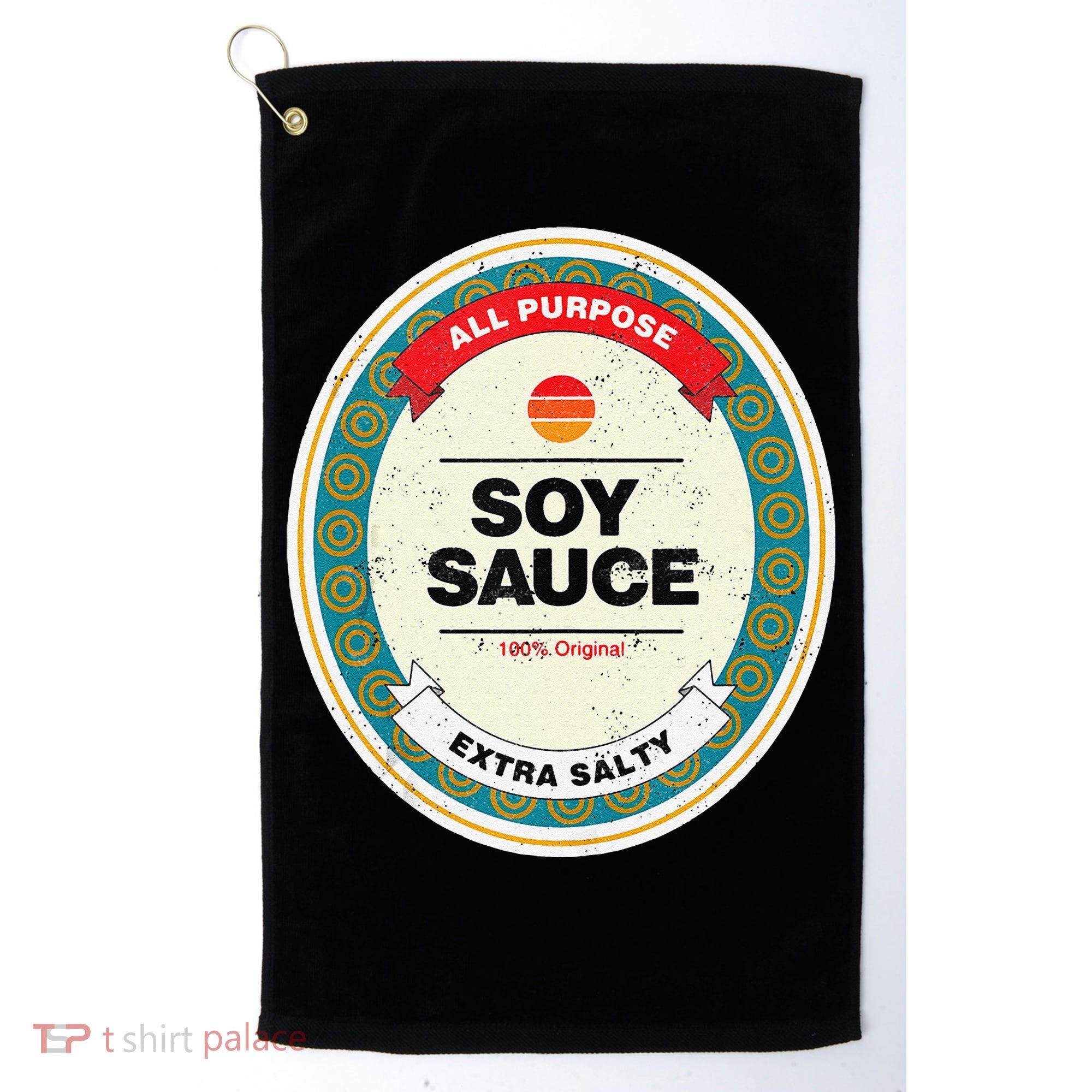 Soy Sauce Funny Halloween Costume Golf Towel