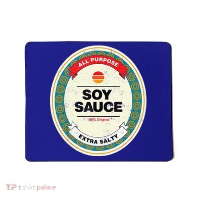 Soy Sauce Funny Halloween Costume Mousepad