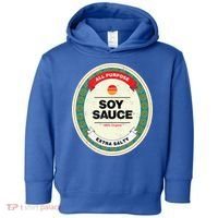 Soy Sauce Funny Halloween Costume Toddler Hoodie thumb 0