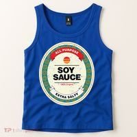 Soy Sauce Funny Halloween Costume Tank Top thumb 2