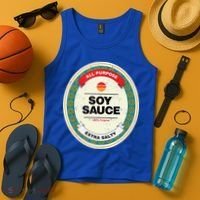 Soy Sauce Funny Halloween Costume Tank Top thumb 4