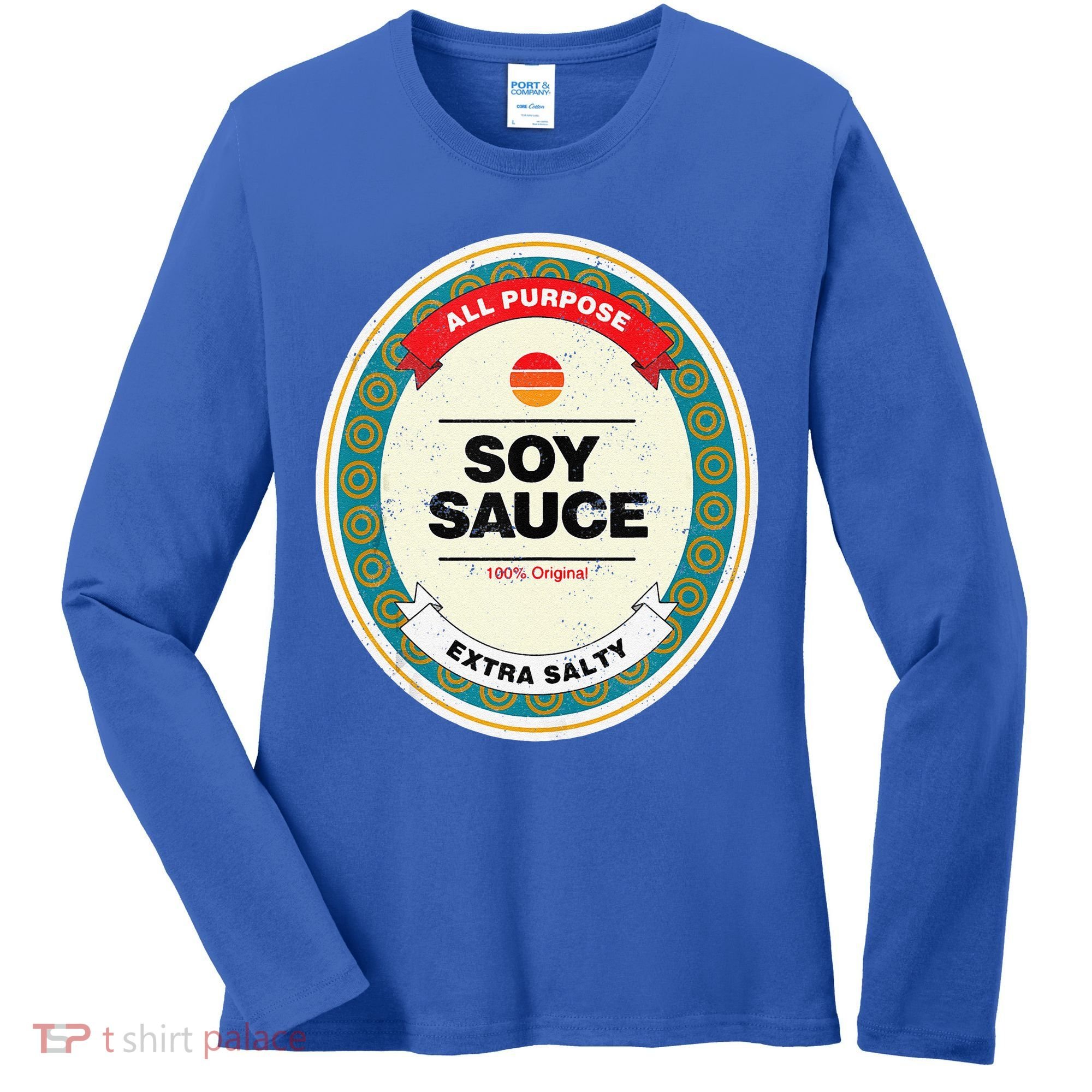 Soy Sauce Funny Halloween Costume Women's Long Sleeve Shirt