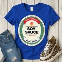 Soy Sauce Funny Halloween Costume Women's T-Shirt thumb 3