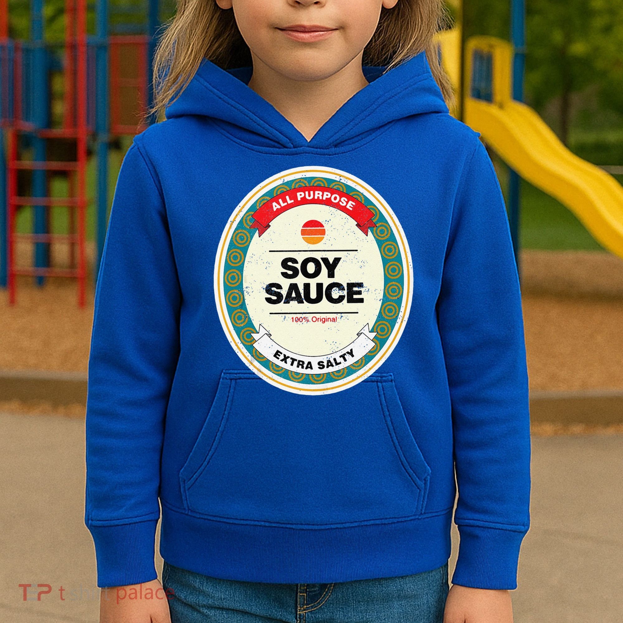 Soy Sauce Funny Halloween Costume Kids Hoodie